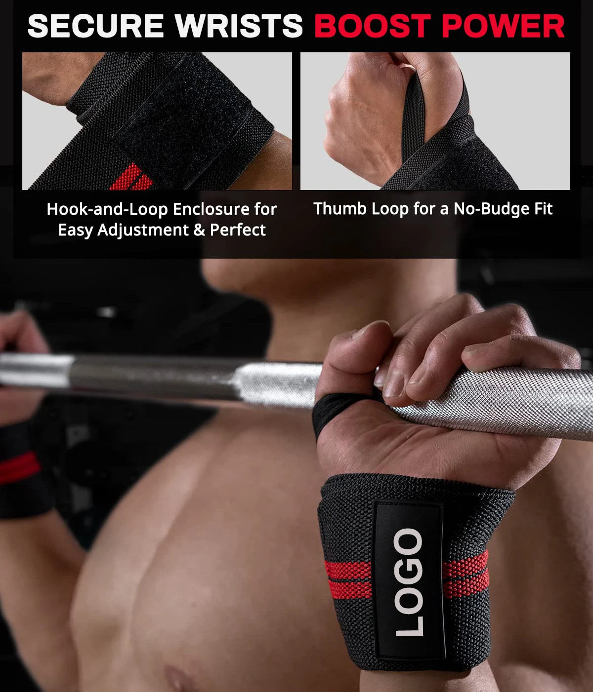 Weightlifting Wristband - Hnadgelenksbandage