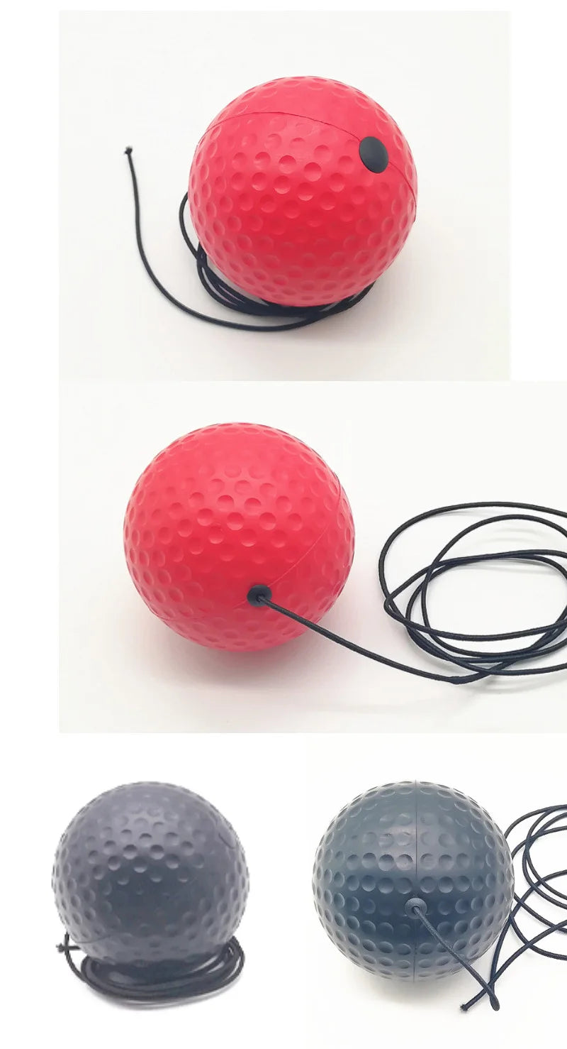 Head-mounted Boxing Speed Ball - Reaction Trainer