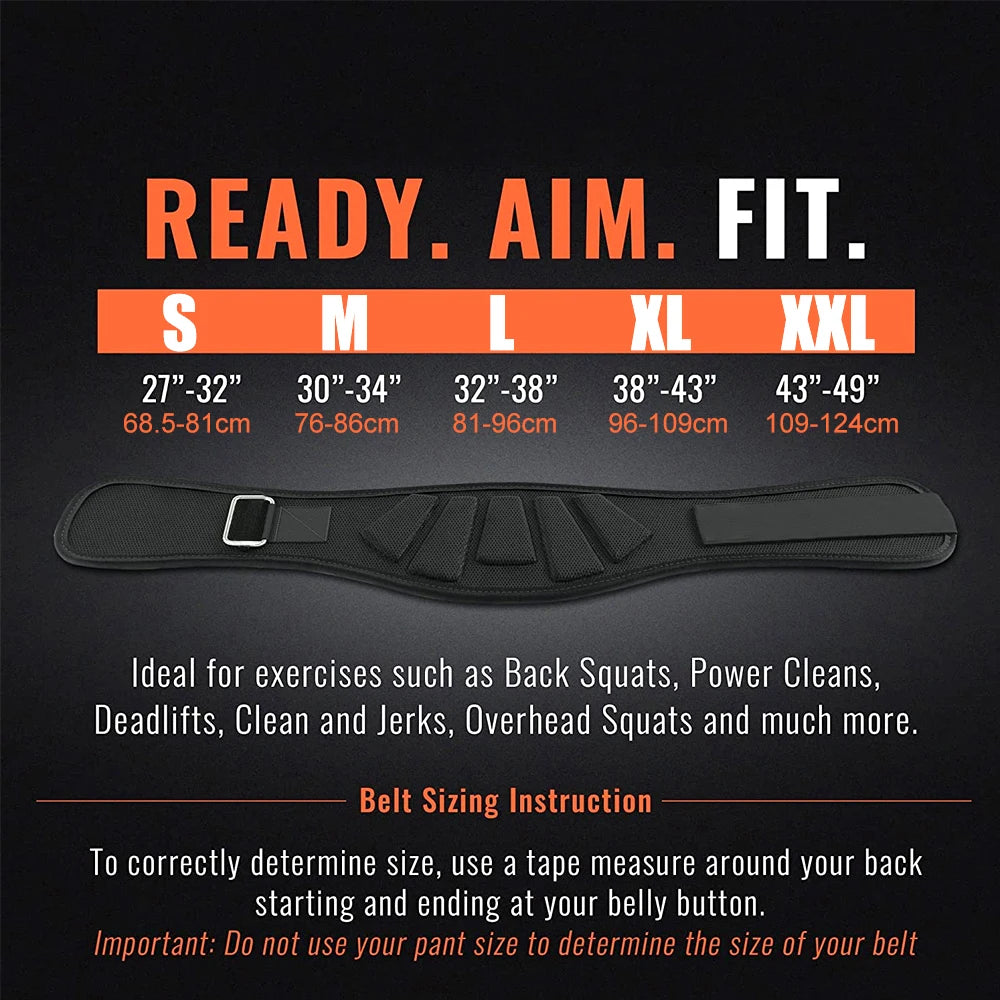 Weightlifting Belt Pro 1 Nylon