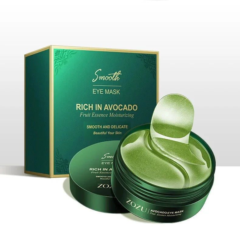 Avocado/ Gold Augenmaske