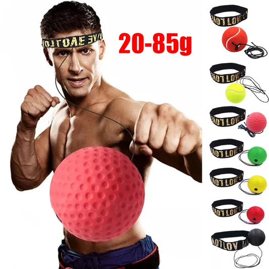 Head-mounted Boxing Speed Ball - Reaction Trainer