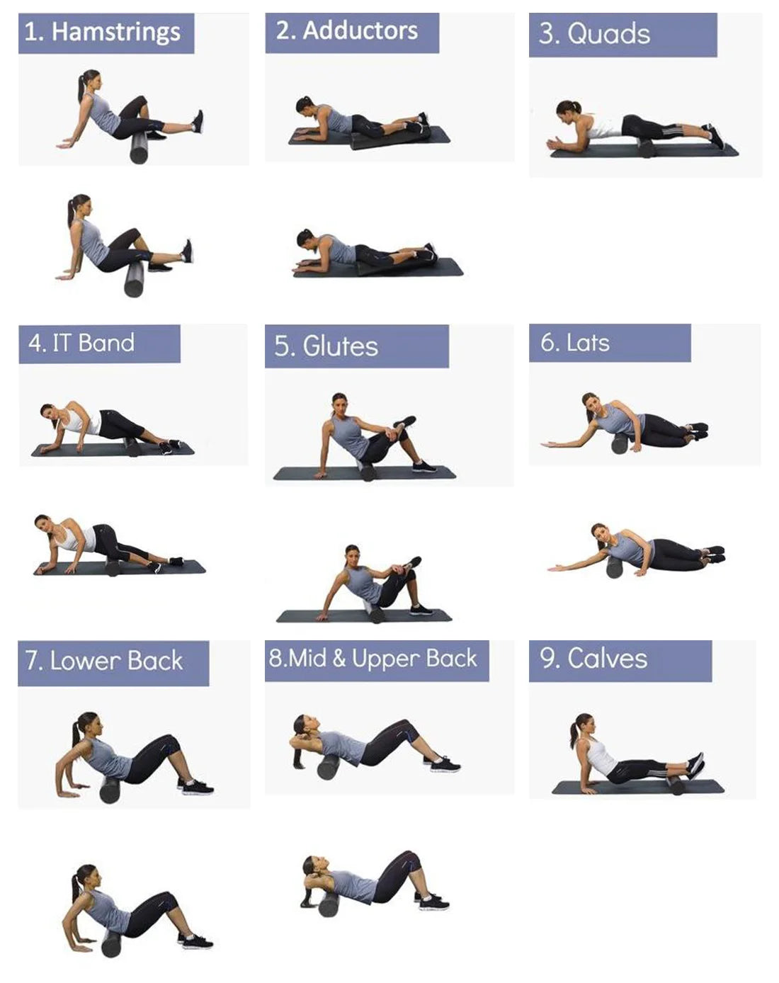 Massage Set - Faszienrolle
