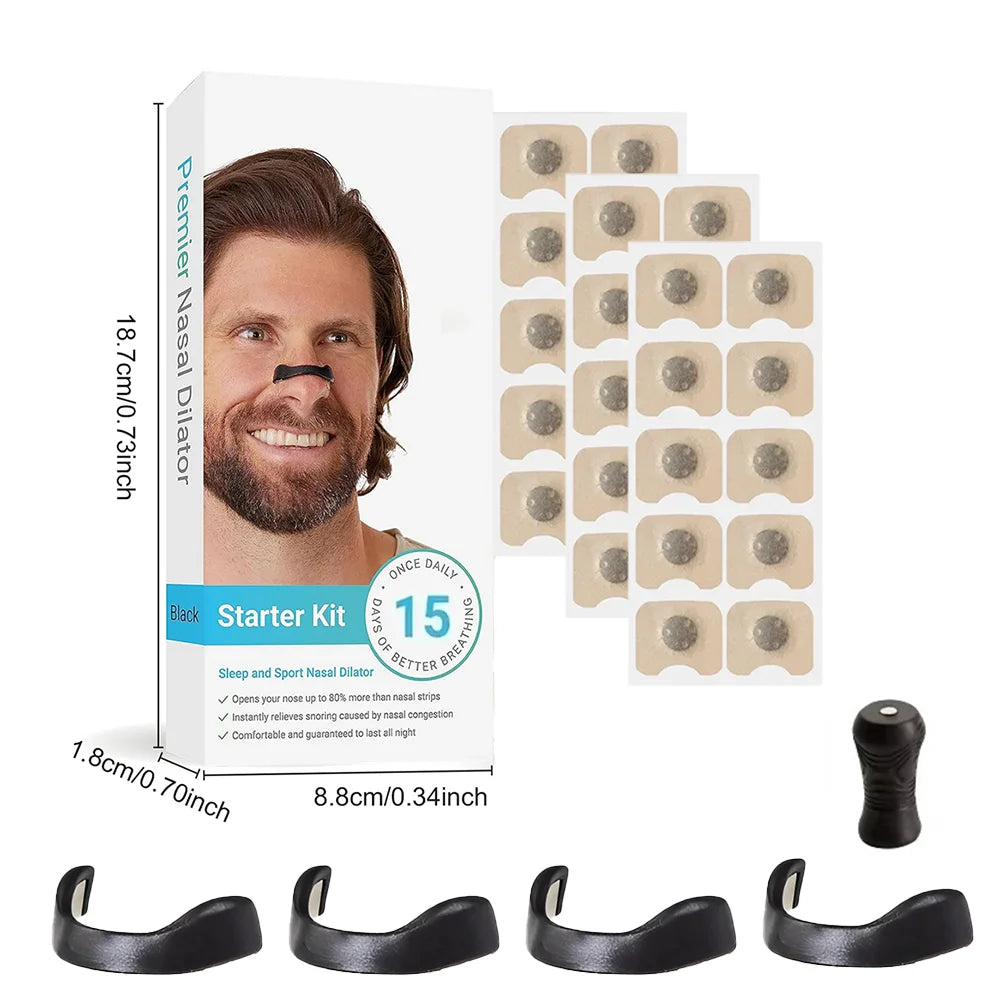 Nasal Breathing Dilators Starter Kits/ Magnetic Nose Strips
