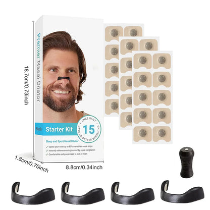 Nasal Breathing Dilators Starter Kits/ Magnetic Nose Strips