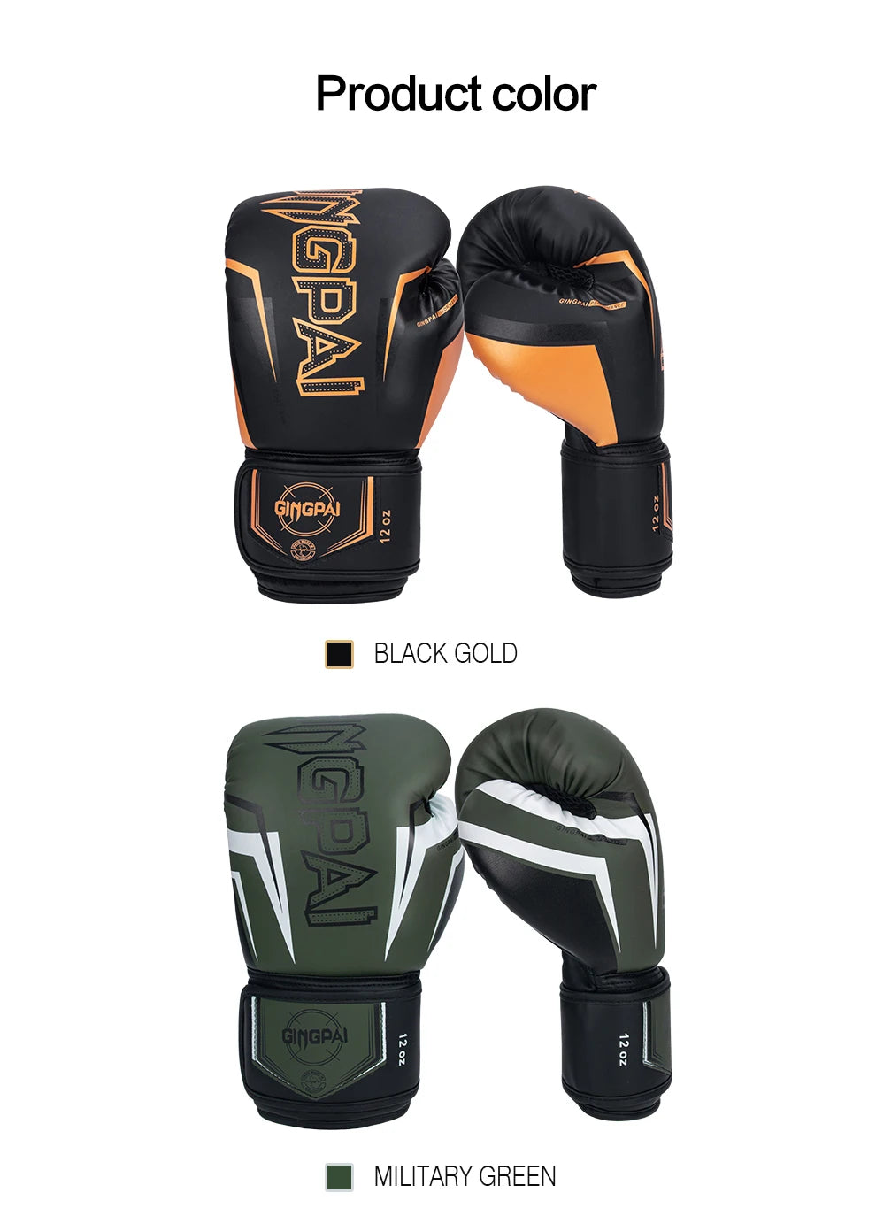 Professional 8 -14oz Boxing Training Gloves