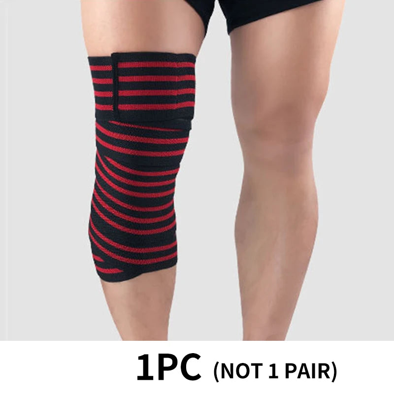Weight Lifting Badages - Knee Compression Wraps