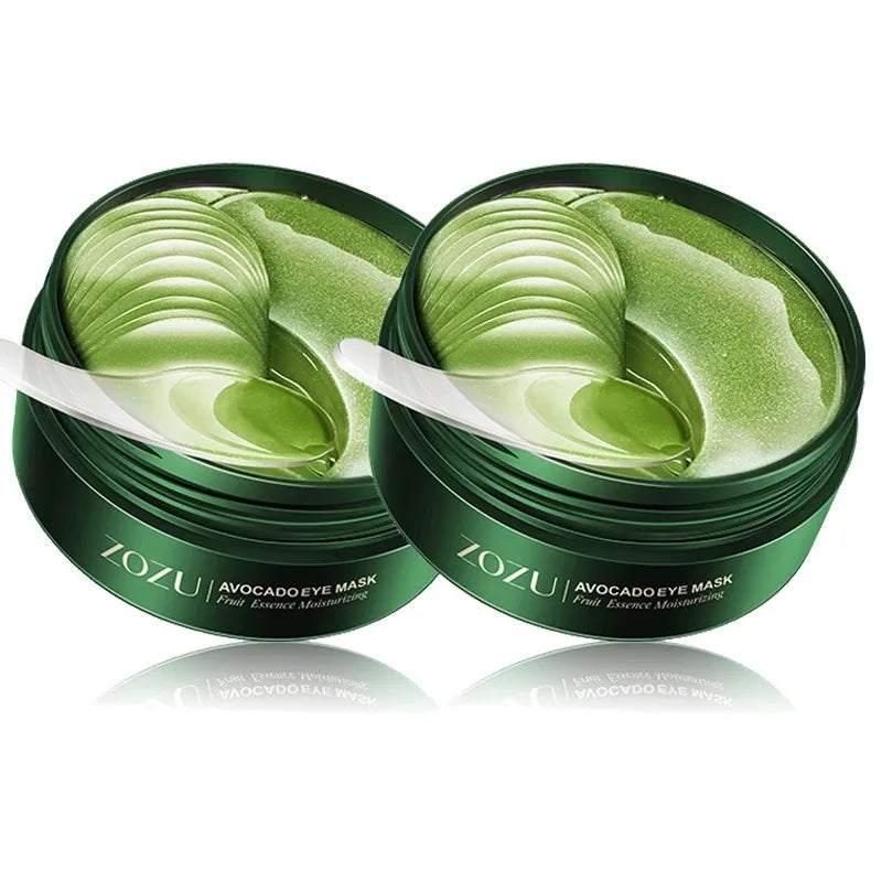 Avocado/ Gold Augenmaske