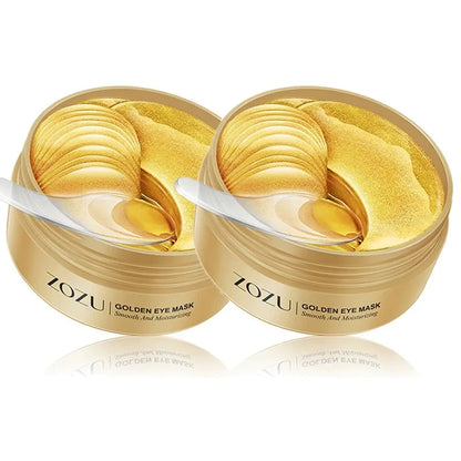 Avocado/ Gold Augenmaske