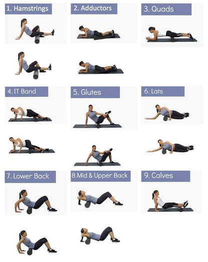 Massage Set - Faszienrolle