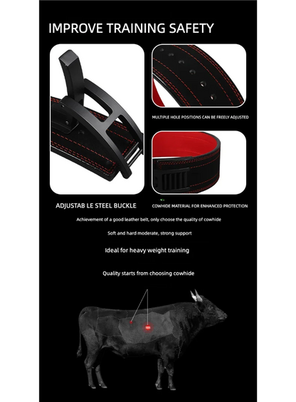 Weightlifting Belt Pro 2 Leather